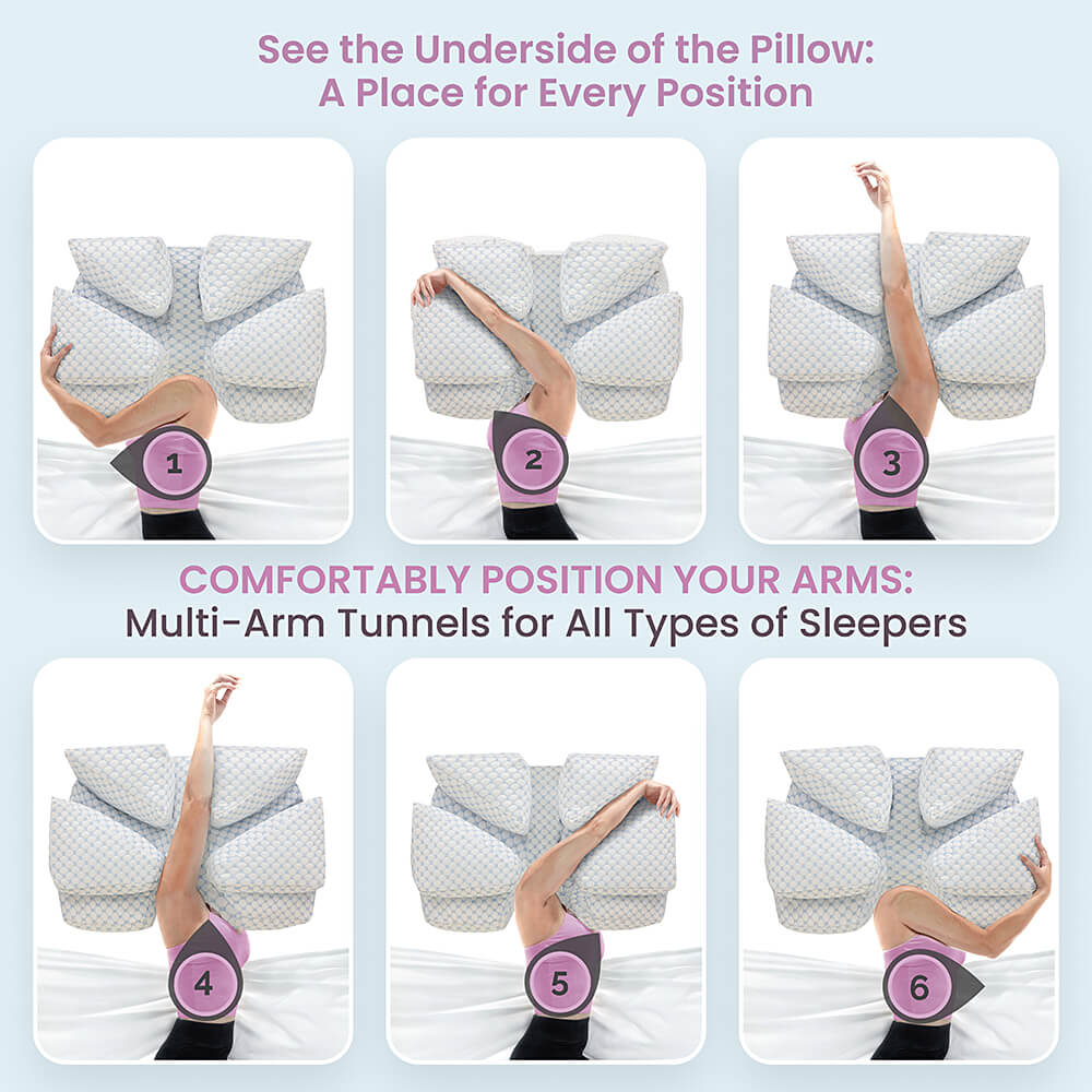 Wife Pillow Cooling Fabric Cover - Luxurious, secure fit for comfortable and cool sleep.