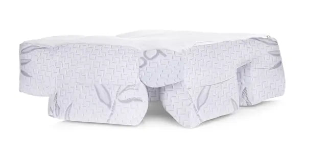 The center channel of the Wife Pillow, where the head rests