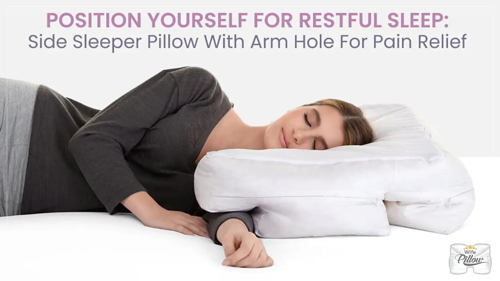 shoulder relief pillow