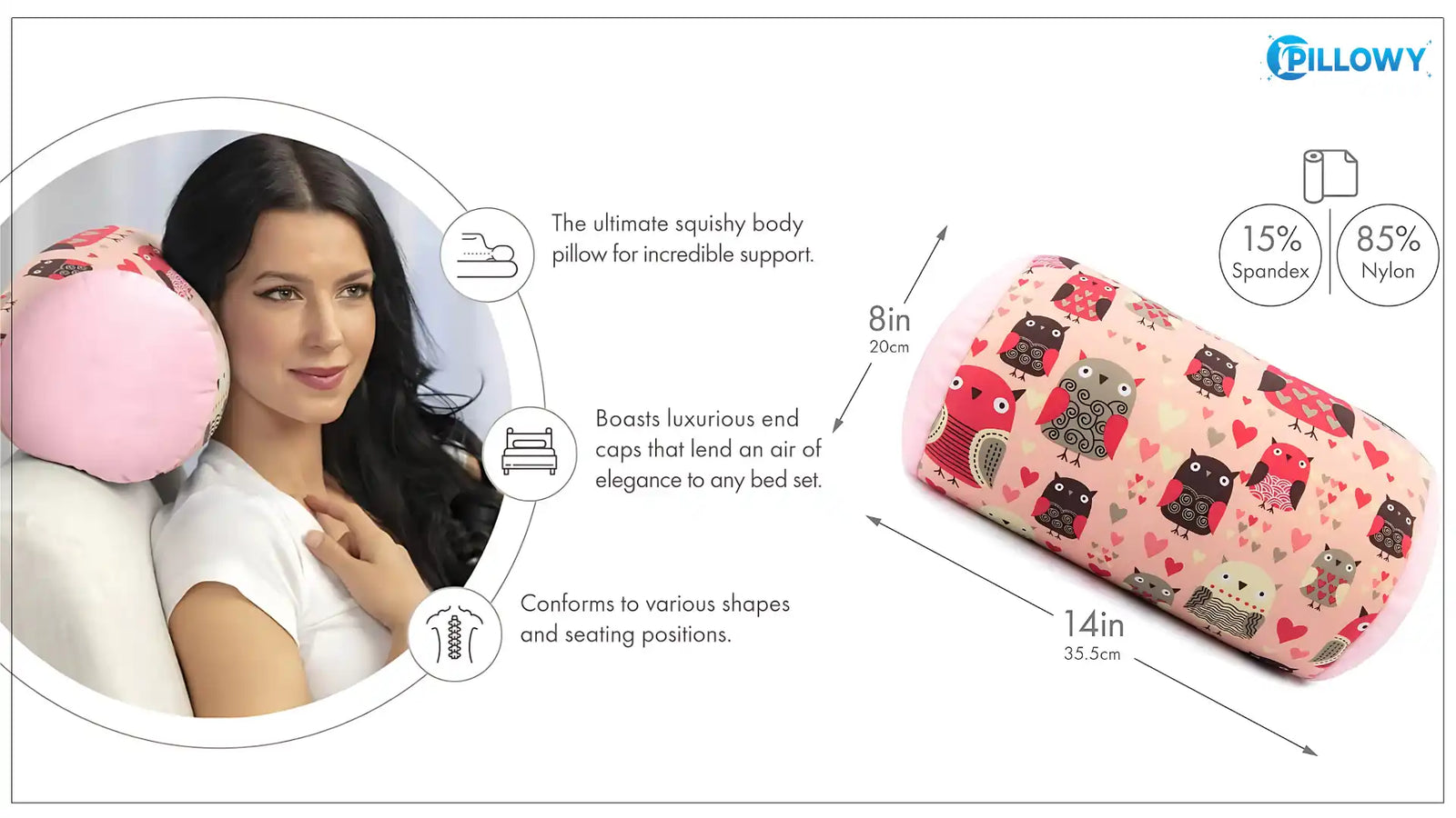 Memory Foam Bolster Pillow Benefits: Back Pain Relief, Posture, and More