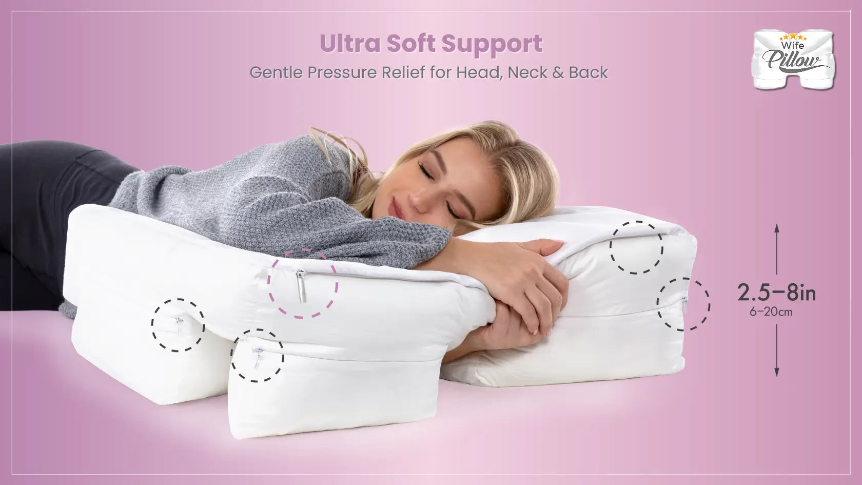 Neck Support Pillows Do They Work? Husband Pillow
