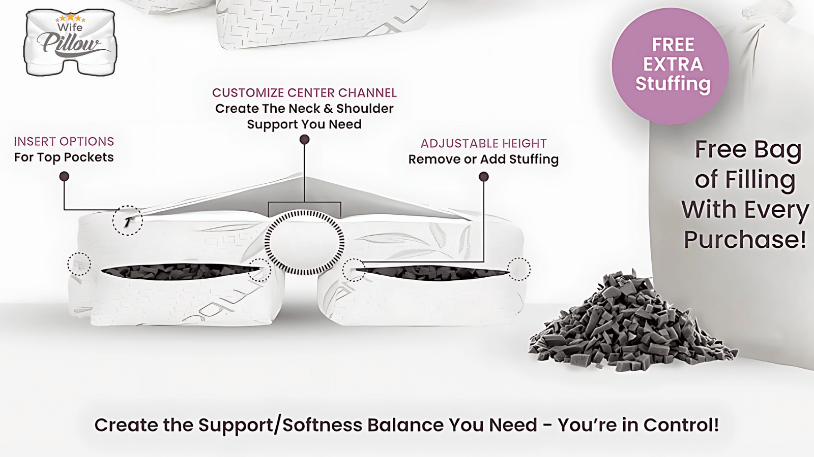 How to Adjust Pillow Stuffing Foam for Personal... | ComfyIQ