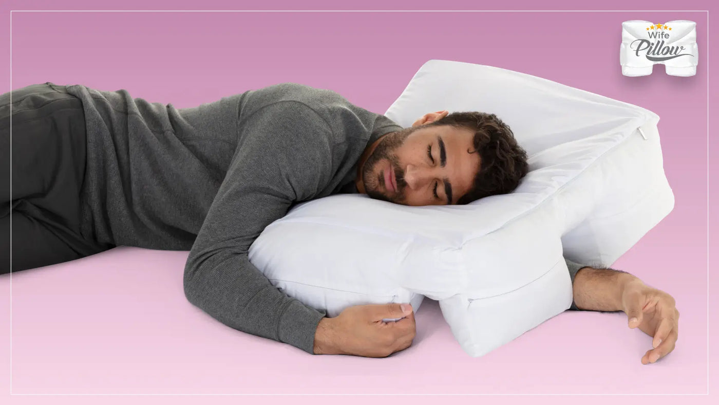 Is Sleeping on Your Stomach Bad for You? Husband Pillow