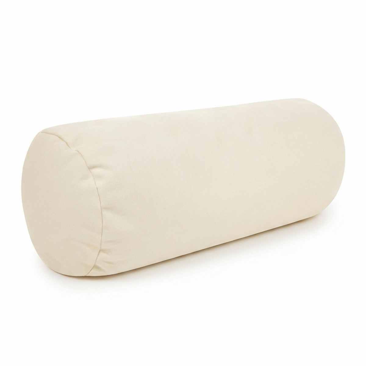 Organic Buckwheat Hull Bed Pillow - Stress And Neck Tension Relief - Bed Pillow, Cream - view 2