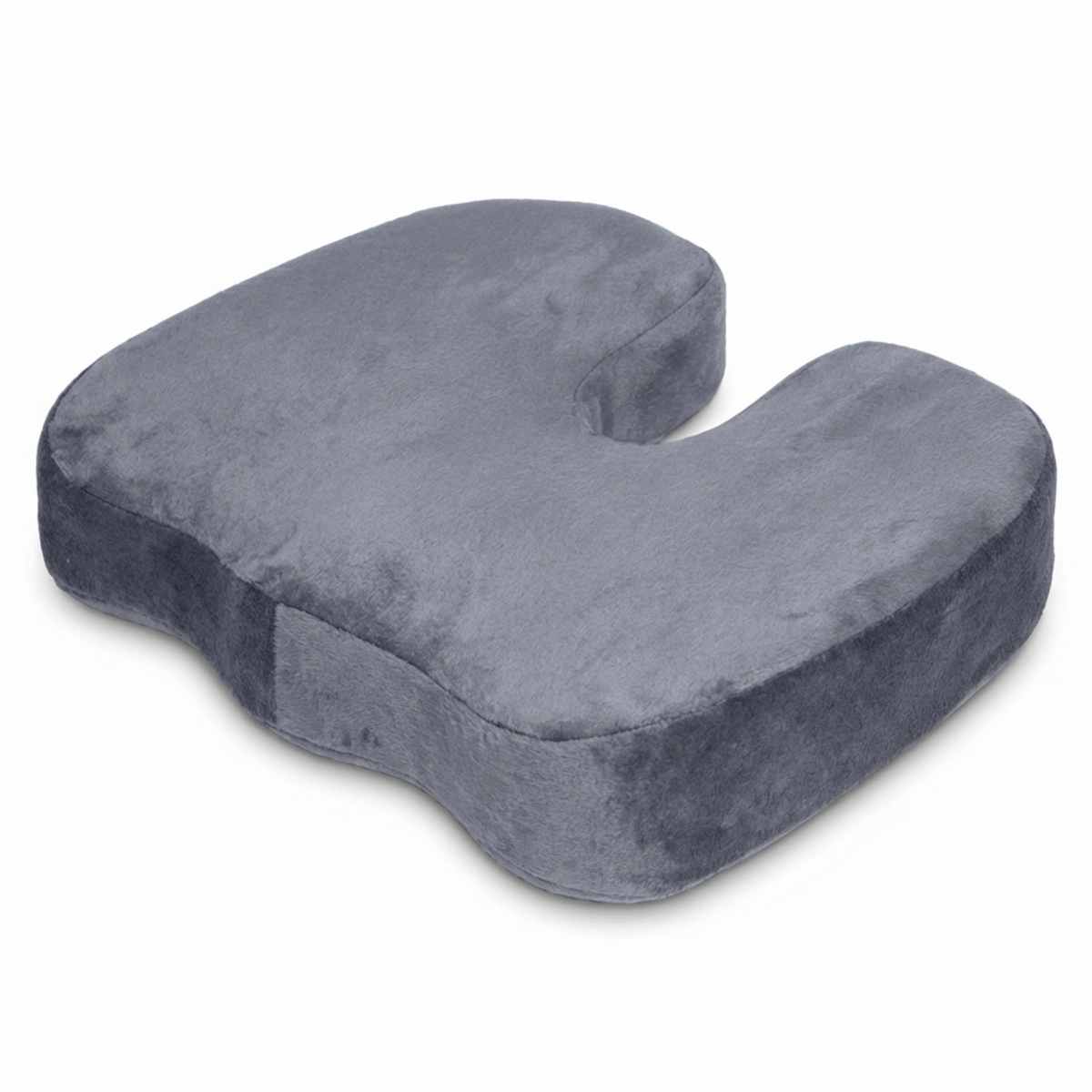 Coccyx Orthopedic Gel Enhanced Comfort Foam - Sciatica Relief - Seat Cushion - view 2