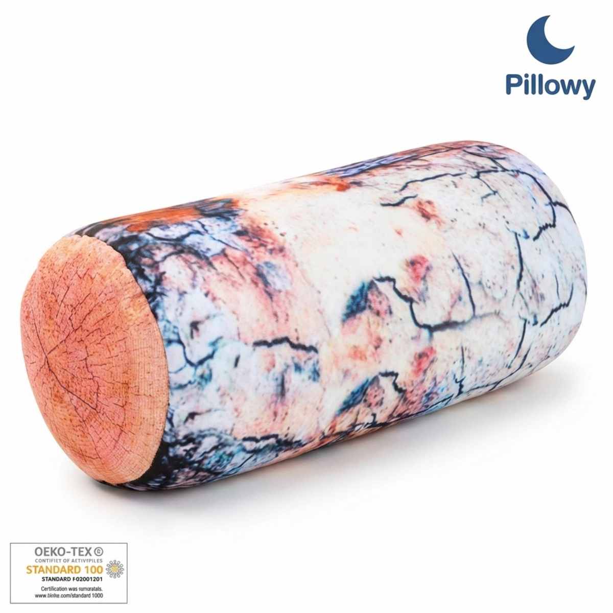Microbead Bolster Neck Roll Pillow - Silky Feel - view 3