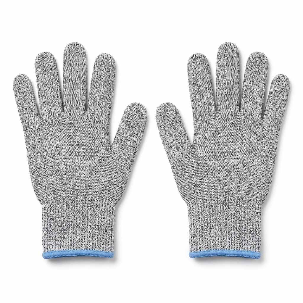 Kevlar No Cut Kitchen Gloves - Machine Washable - High Grade Polyethylene - Light Weight - view 4