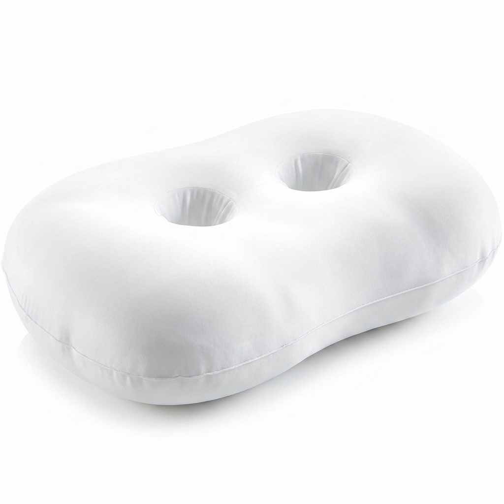 Now Pillow Ear Hole & Neck Support Relief Neck & Ear Problems During Sleep - Microbead / M - view 1