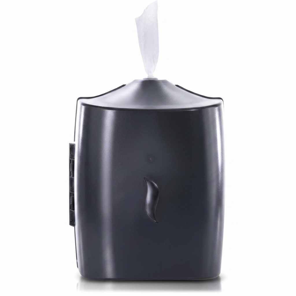 Wipes Dispenser - Wall Mounted - Disinfectant - Contemporary Anti-Roping Design - view 1