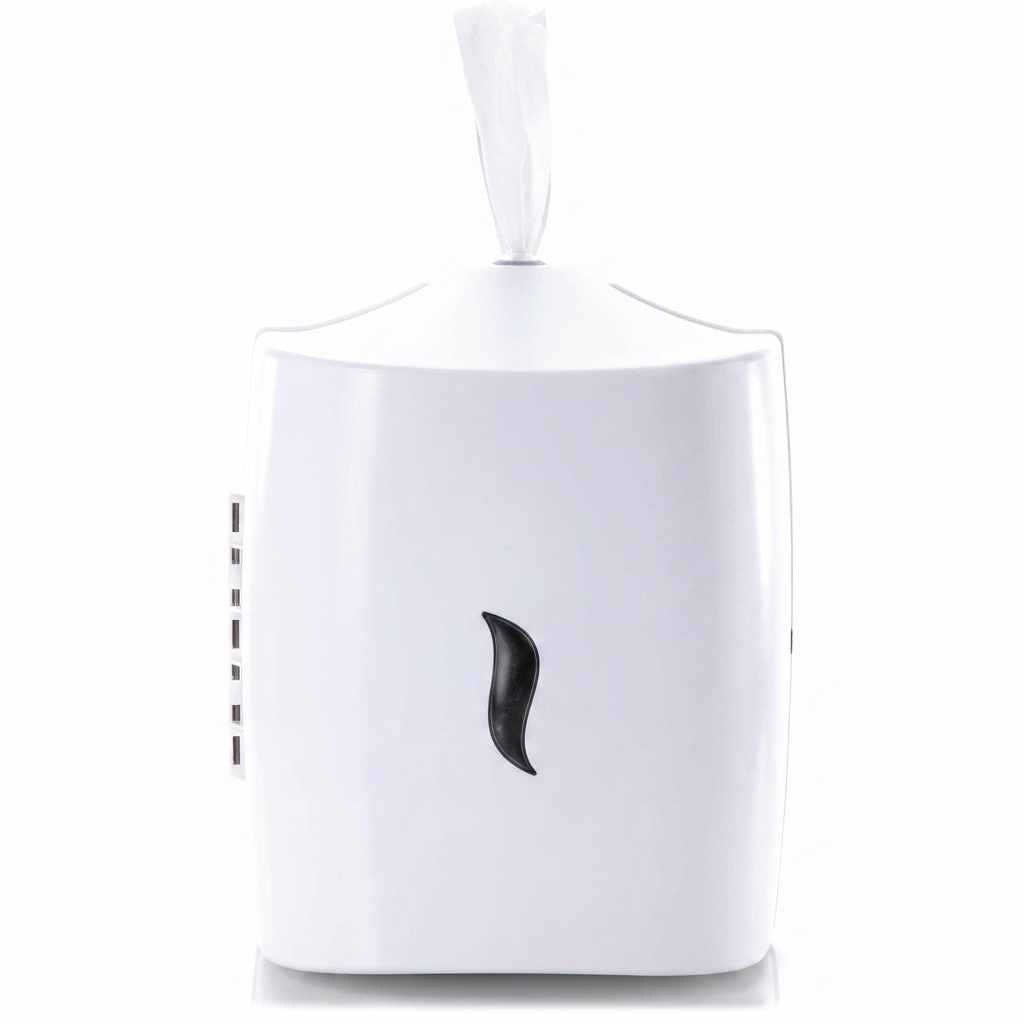 Wipes Dispenser - Wall Mounted - Disinfectant - Contemporary Anti-Roping Design - view 2