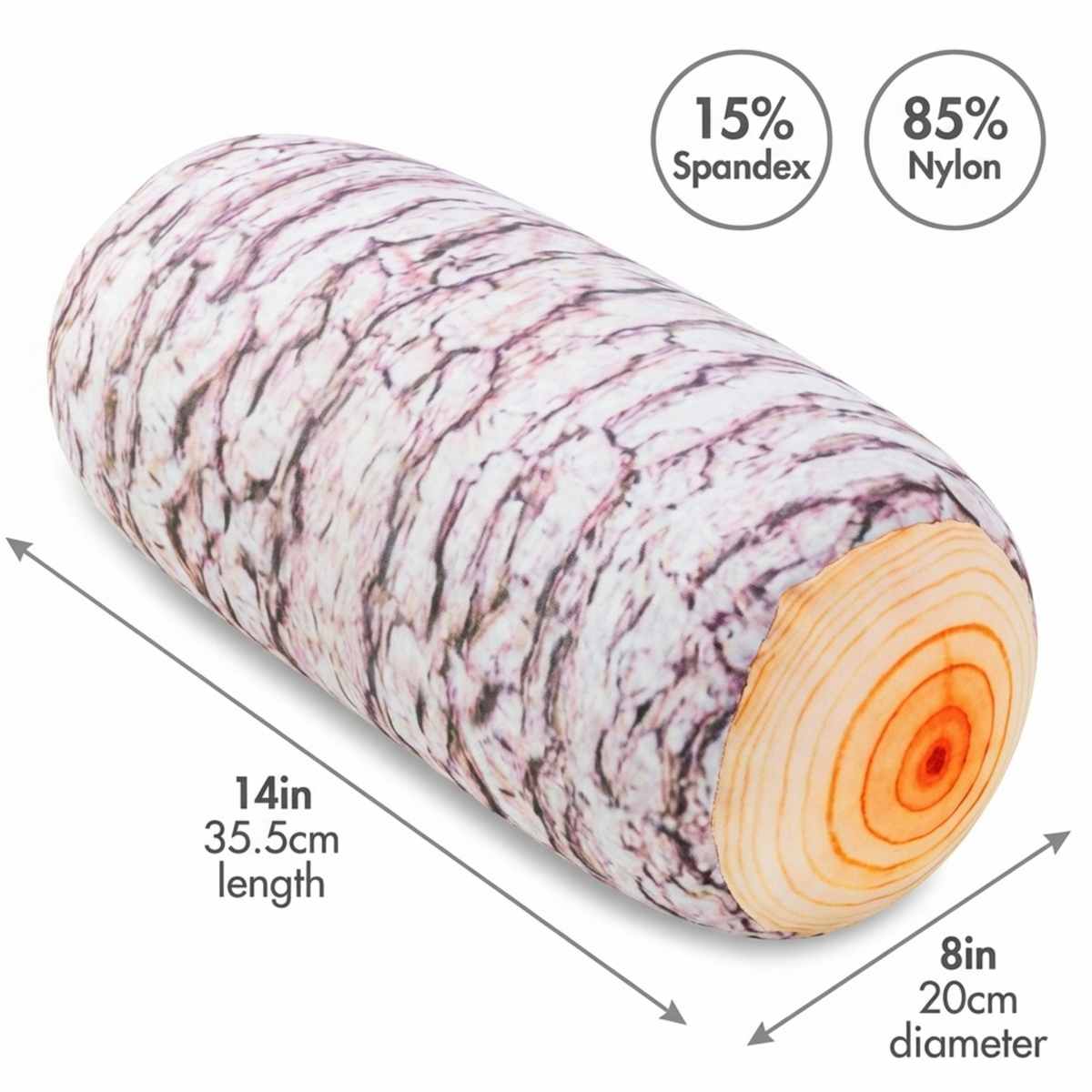 Microbead Bolster Neck Roll Pillow - Silky Feel - view 8