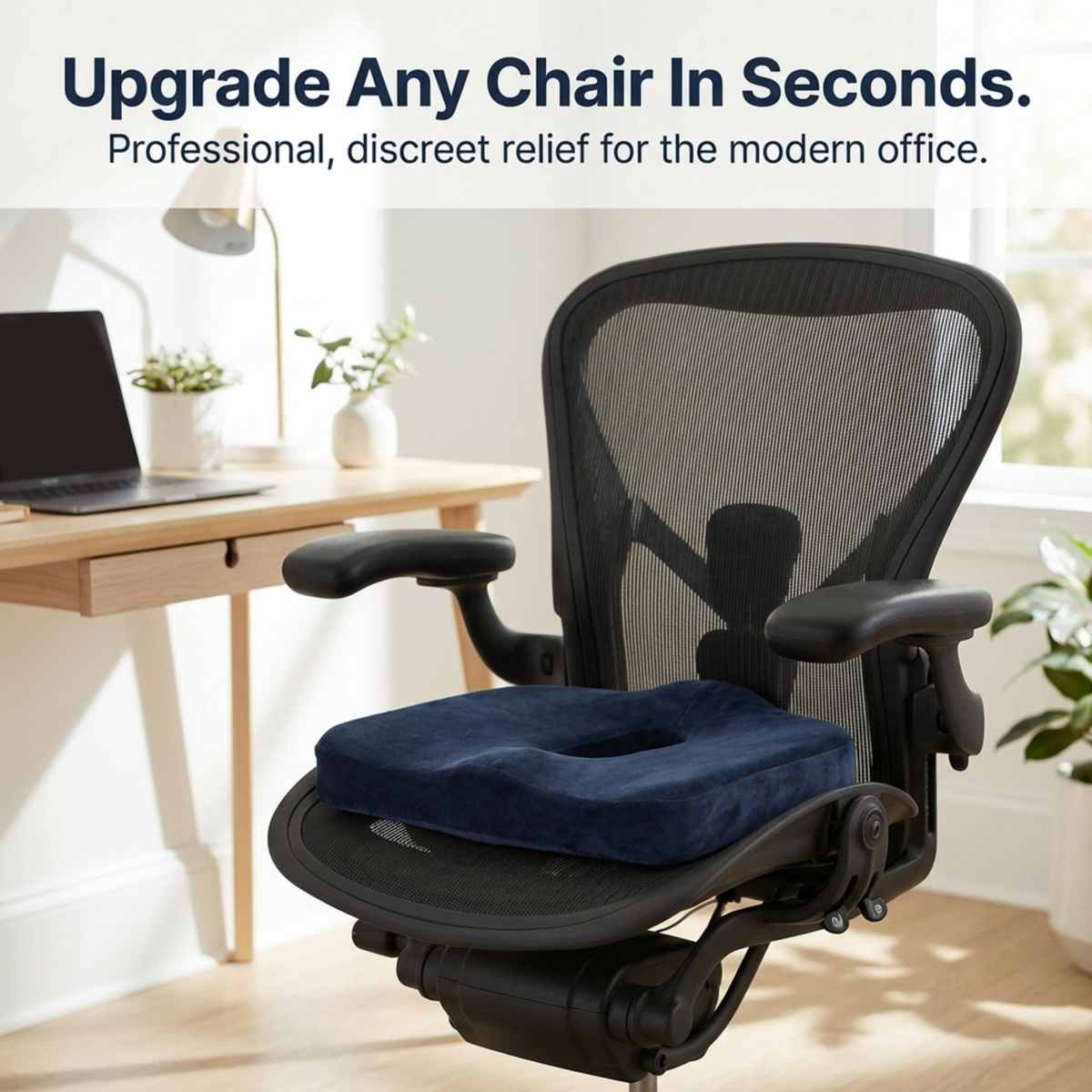 Specialty Medical Grade Coccyx Support - Orthopedic High Dens - view 4