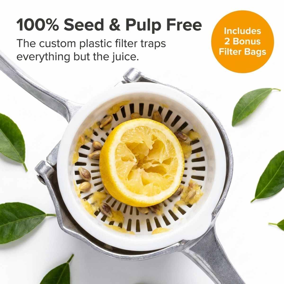 Super Juicer Easy Squeezer - Heavy-Duty Juicer for Oranges, Lemons and More - view 4