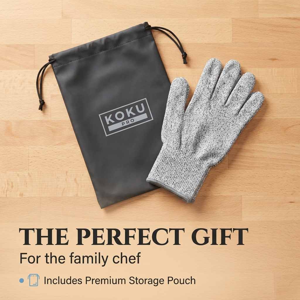 Kevlar No Cut Kitchen Gloves - Machine Washable - High Grade Polyethylene - Light Weight - view 21