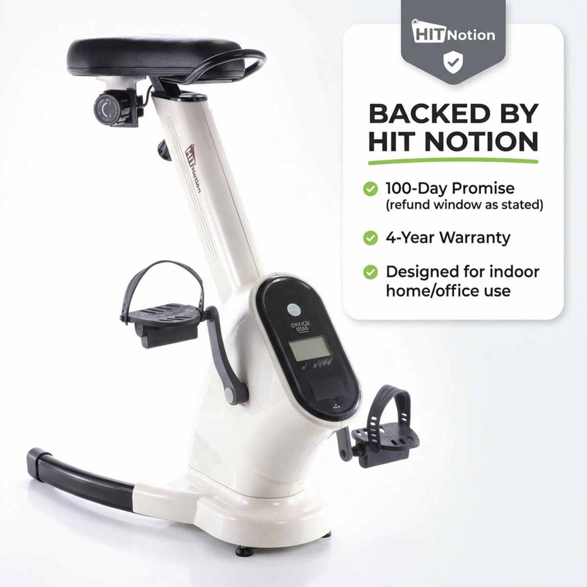 Upright Training X-Bike With Magnetic Resistance - Cardiac Aerobic Exercise Bike - Digital - view 21