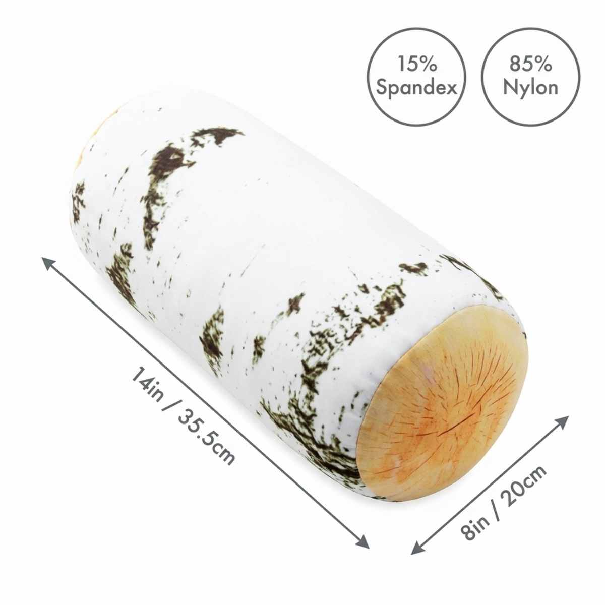 Microbead Bolster Neck Roll Pillow - Silky Feel - view 25