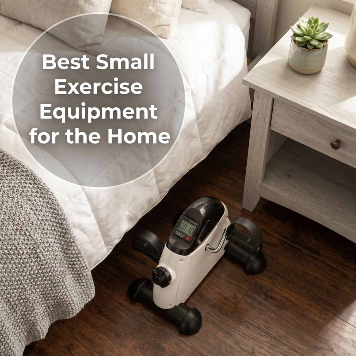 Pedal Exercise Mini Cycle Bike Silvery - Digital Display - Adjustable Resistance - view 14