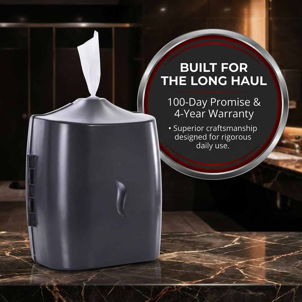 Wipes Dispenser - Wall Mounted - Disinfectant - Contemporary Anti-Roping Design - view 13
