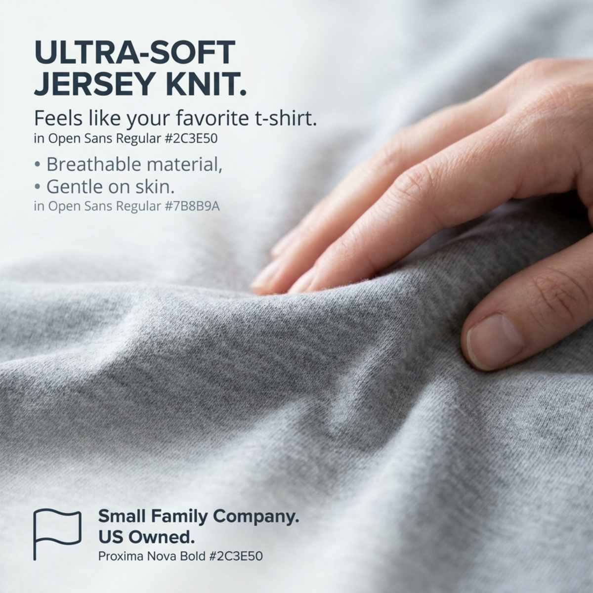 Jersey Knit Cover For The Better Sleep Fiber Fill Pillow - Hypoallergenic - view 15