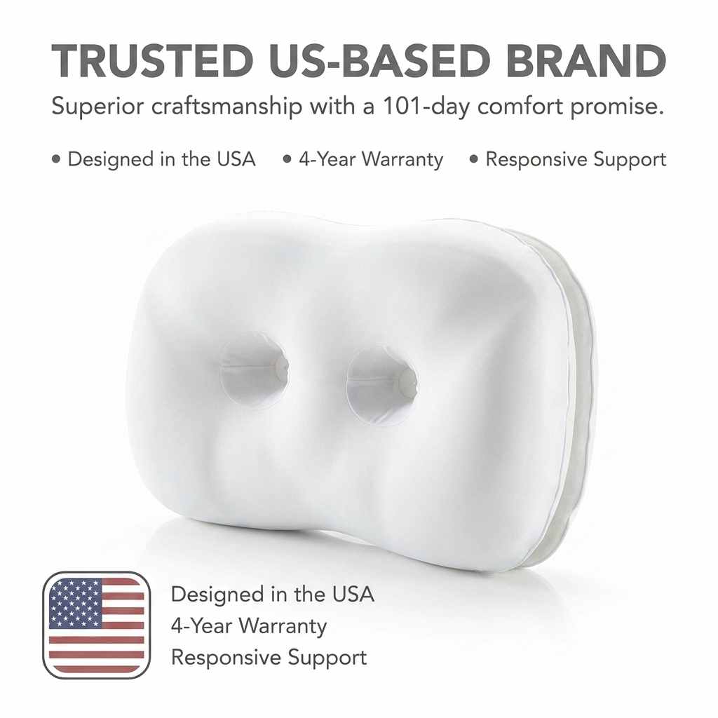 Now Pillow Ear Hole & Neck Support Relief Neck & Ear Problems During Sleep - Microbead / M - view 8
