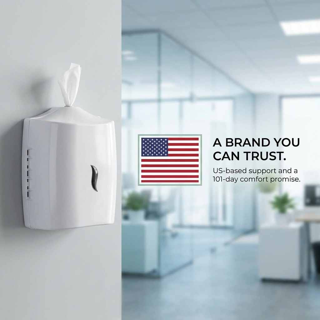 Wipes Dispenser - Wall Mounted - Disinfectant - Contemporary Anti-Roping Design - view 16