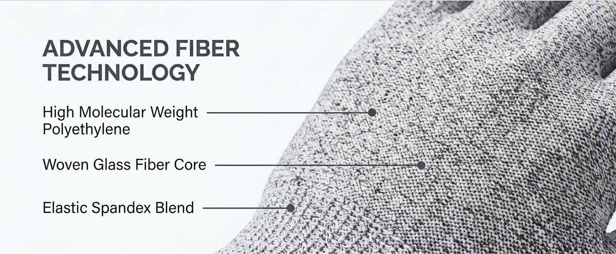 Kevlar No Cut Kitchen Gloves - Machine Washable - High Grade Polyethylene - Light Weight - view 41