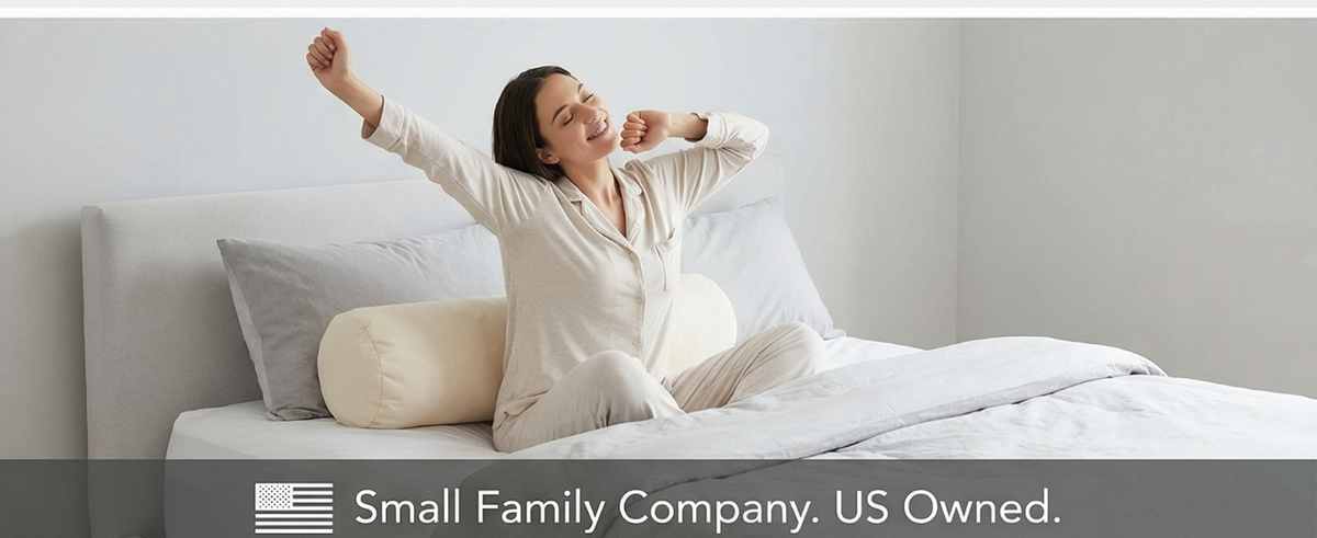 Organic Buckwheat Hull Bed Pillow - Stress And Neck Tension Relief - Bed Pillow, Cream - view 35