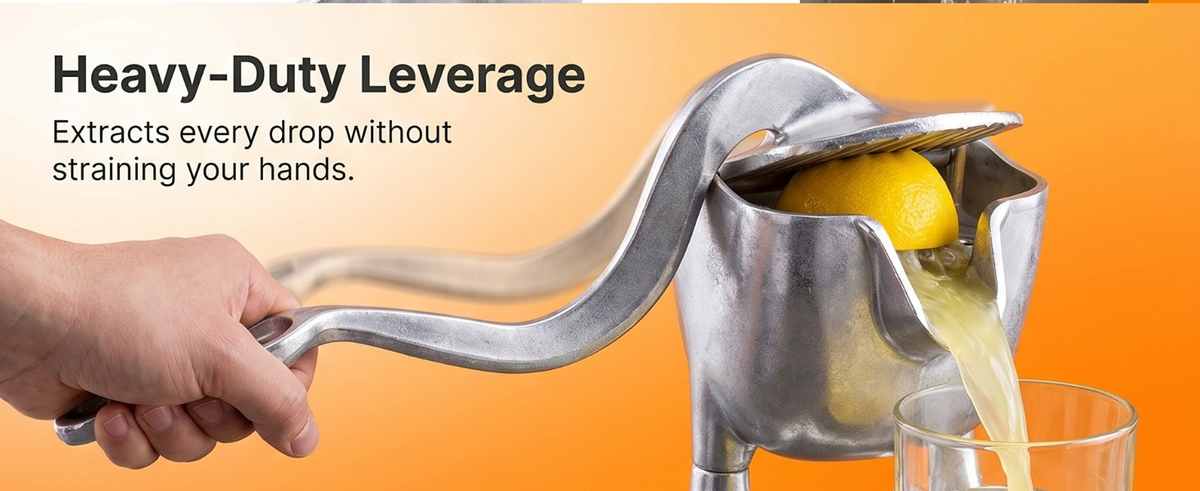 Super Juicer Easy Squeezer - Heavy-Duty Juicer for Oranges, Lemons and More - view 13