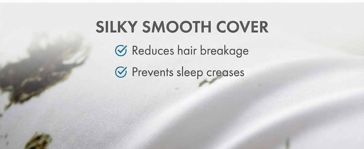 Microbead Bolster Neck Roll Pillow - Silky Feel - view 49