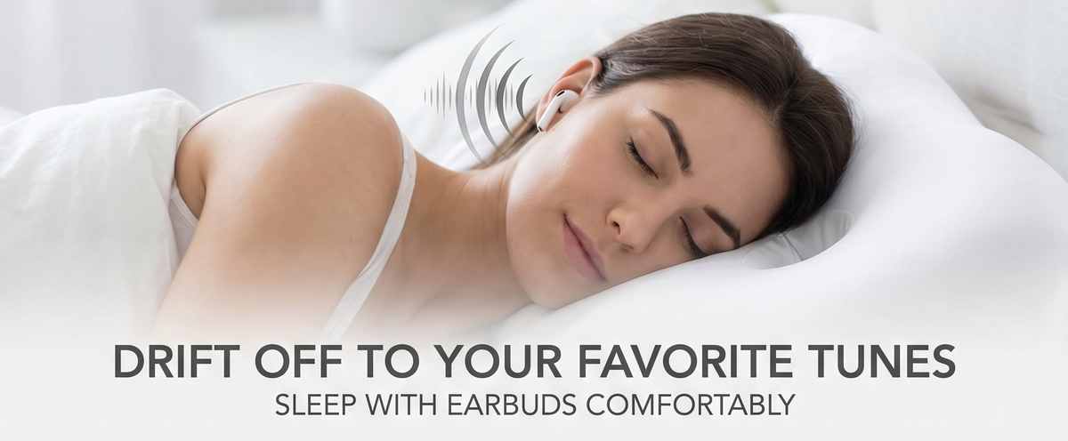 Now Pillow Ear Hole & Neck Support Relief Neck & Ear Problems During Sleep - Microbead / M - view 13