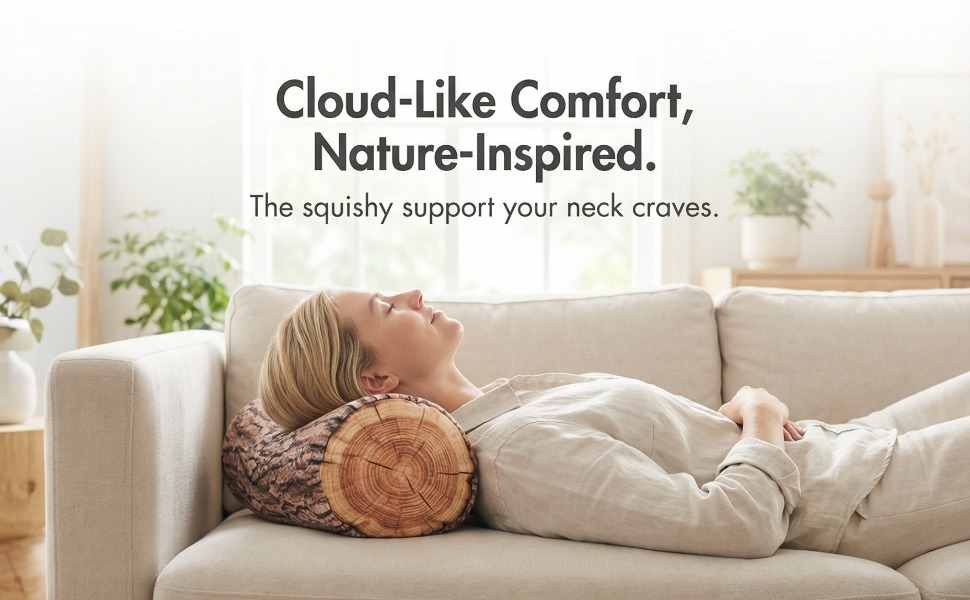 Microbead Bolster Neck Roll Pillow - Silky Feel - view 60