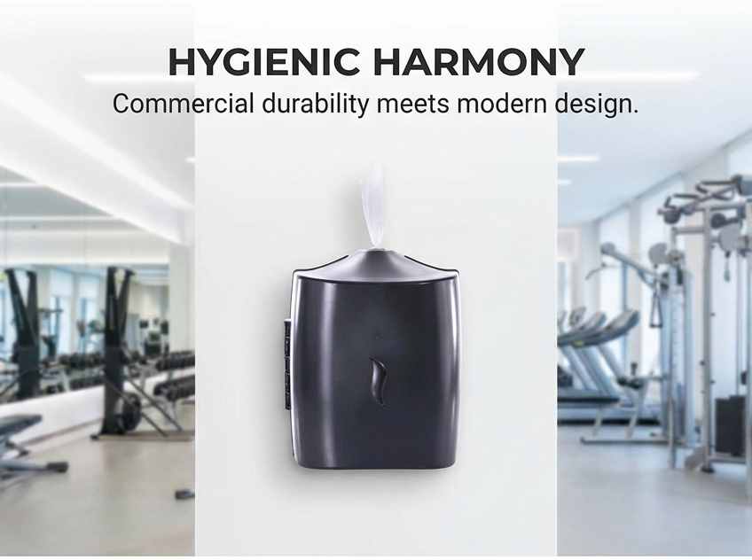 Wipes Dispenser - Wall Mounted - Disinfectant - Contemporary Anti-Roping Design - view 29