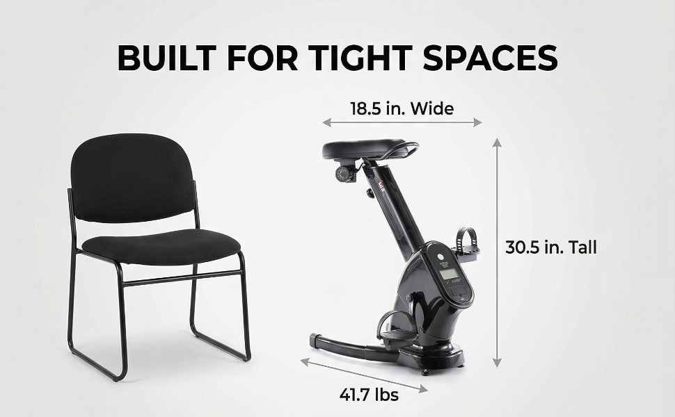 Upright Training X-Bike With Magnetic Resistance - Cardiac Aerobic Exercise Bike - Digital - view 38