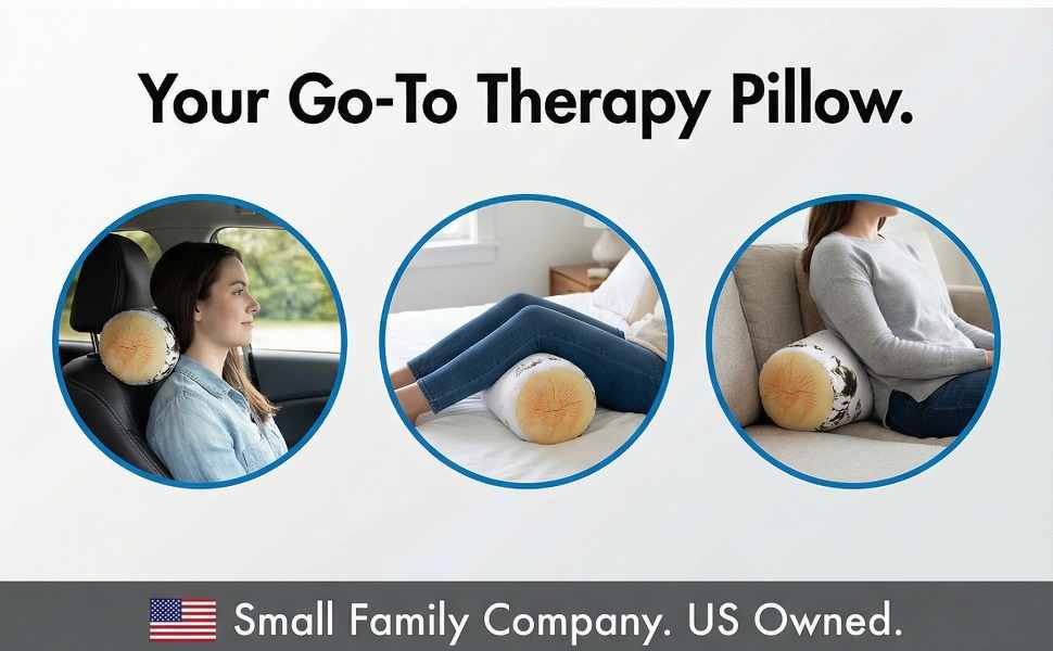 Microbead Bolster Neck Roll Pillow - Silky Feel - view 69
