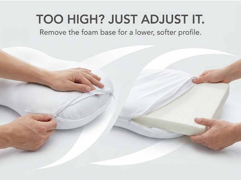 Now Pillow Ear Hole & Neck Support Relief Neck & Ear Problems During Sleep - Microbead / M - view 18