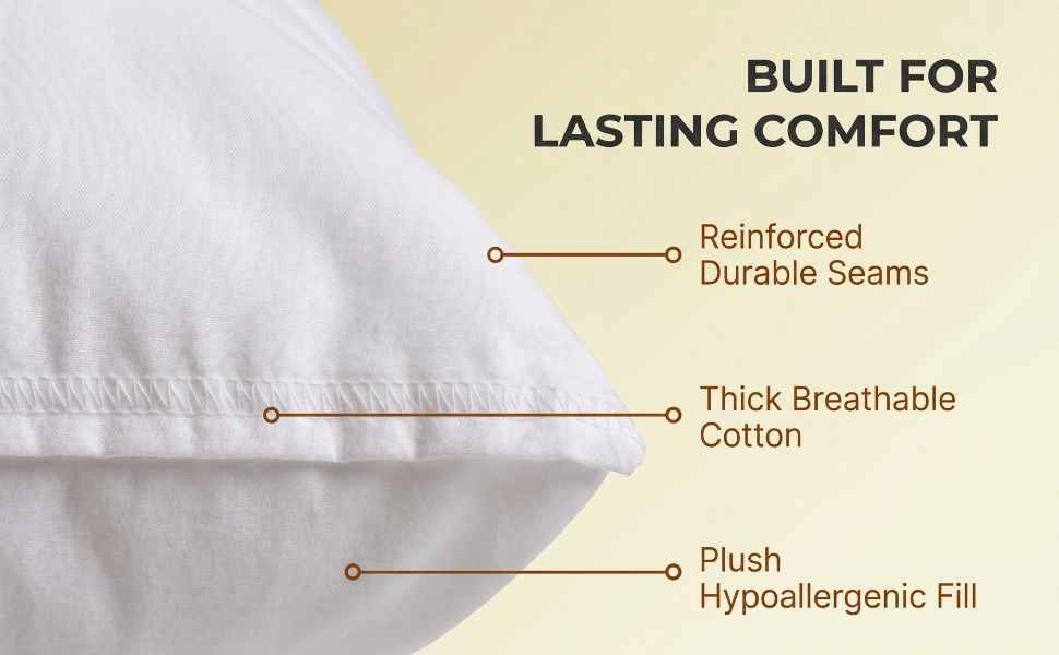 Boomerang Body Pillow - V-Shaped Side Sleeper - Superior Comfort, White - view 18