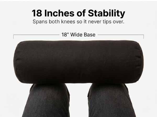 Bed Pillow Tablet Holder - Perfect for Bed or Couch - Angle Adjustable, Black - view 18