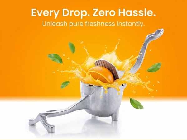 Super Juicer Easy Squeezer - Heavy-Duty Juicer for Oranges, Lemons and More - view 19