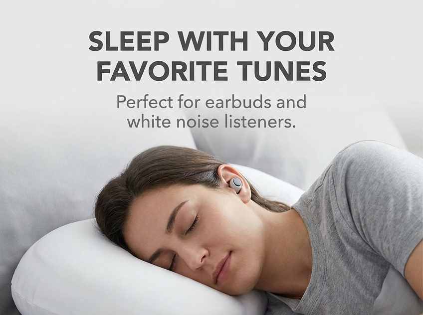 Now Pillow Ear Hole & Neck Support Relief Neck & Ear Problems During Sleep - Microbead / M - view 19