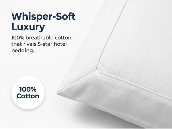 Cover For L-Shaped Body Pillow - Hypoallergenic - Tailored Fit - Comfort, White - view 20