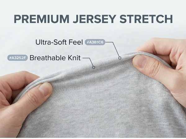 Jersey Knit Cover For The Better Sleep Fiber Fill Pillow - Hypoallergenic - view 43