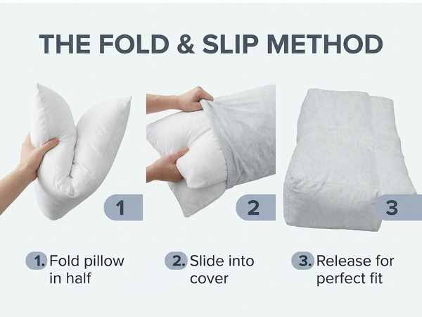 Jersey Knit Cover For The Better Sleep Fiber Fill Pillow - Hypoallergenic - view 45