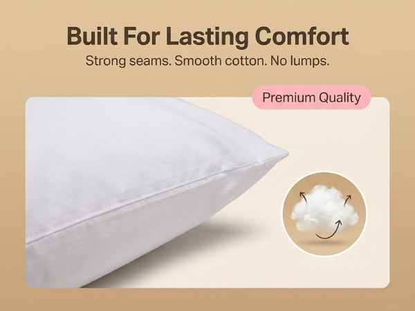 Boomerang Body Pillow - V-Shaped Side Sleeper - Superior Comfort, White - view 23