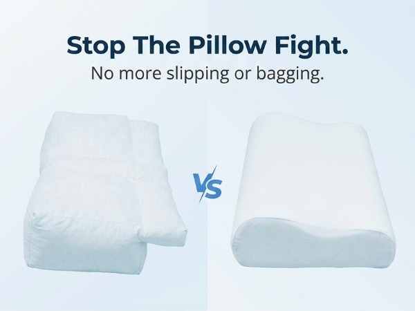 Jersey Knit Cover For The Better Sleep Fiber Fill Pillow - Hypoallergenic - view 48