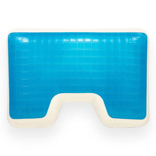 SG - Insert Cooling Pad Topper Insert Gel Cool Memory Foam - F - White Cover