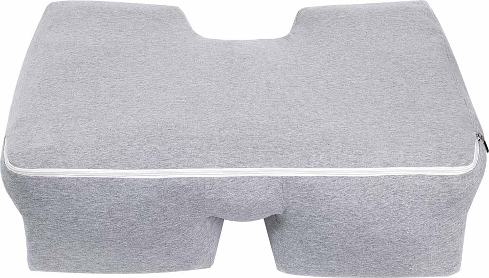 White 100% Cotton Jersey Knit T-Shirt Pillowcase - OEKO-TEX Certified, Breathable & Stretchy