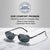 Clip only - Shiny Blue Silver