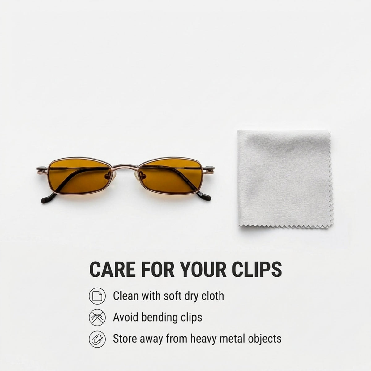Clip only - Pale Copper