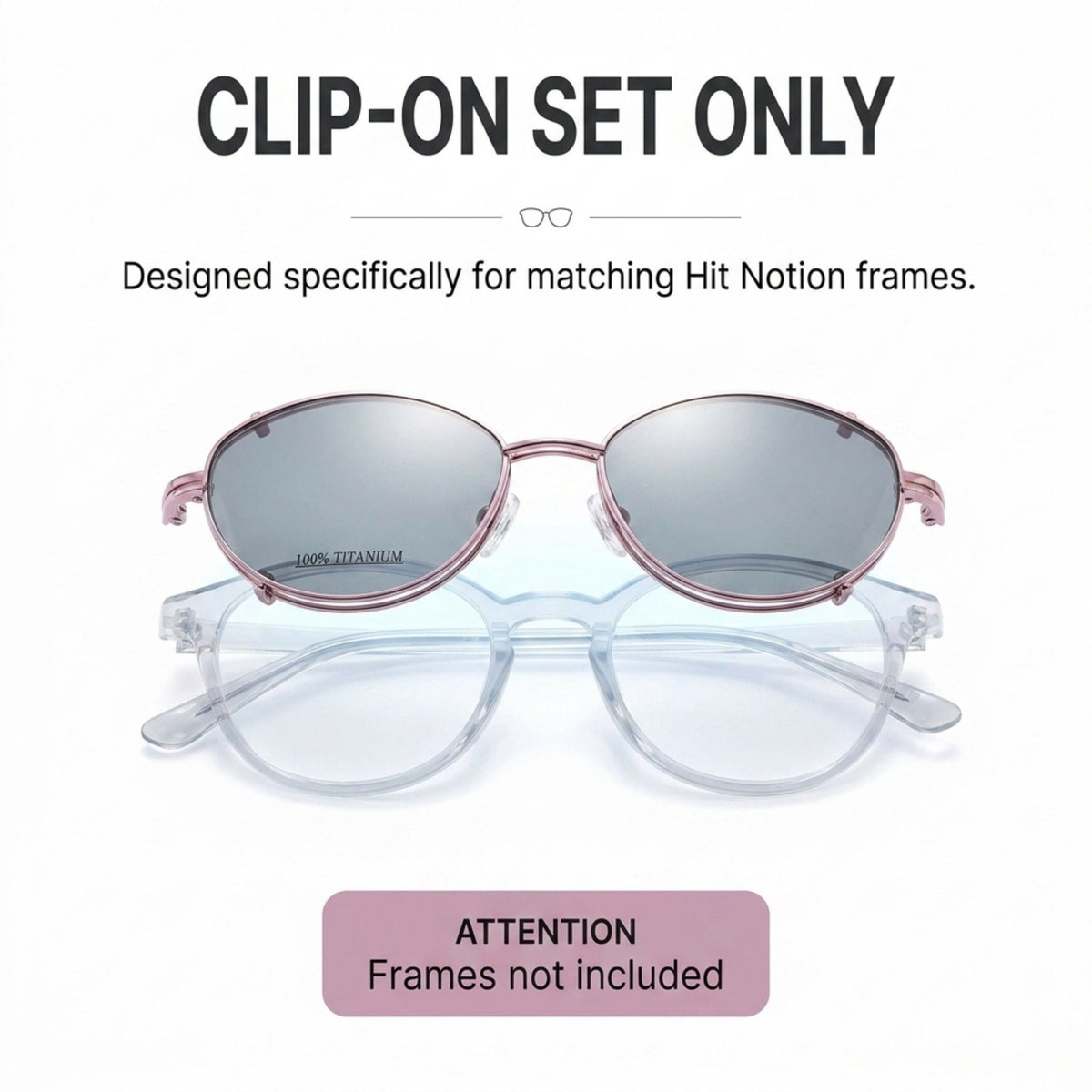 Clip only - Lilac