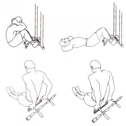 Portable Upper Body Workout Doorway Iron Pull-Up Bar - Professional Grade Iron Training Chin-Up